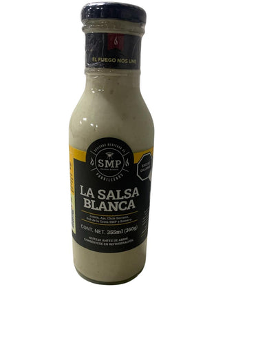 Salsa Blanca Chile Serrano/Limón/Romero SMP 355 ml