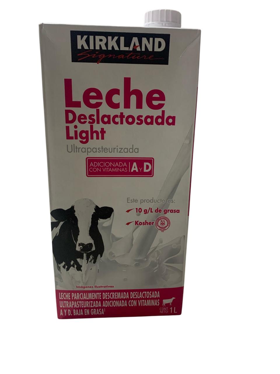 Leche Deslactosada Ligth  Kirkland 1 Lt
