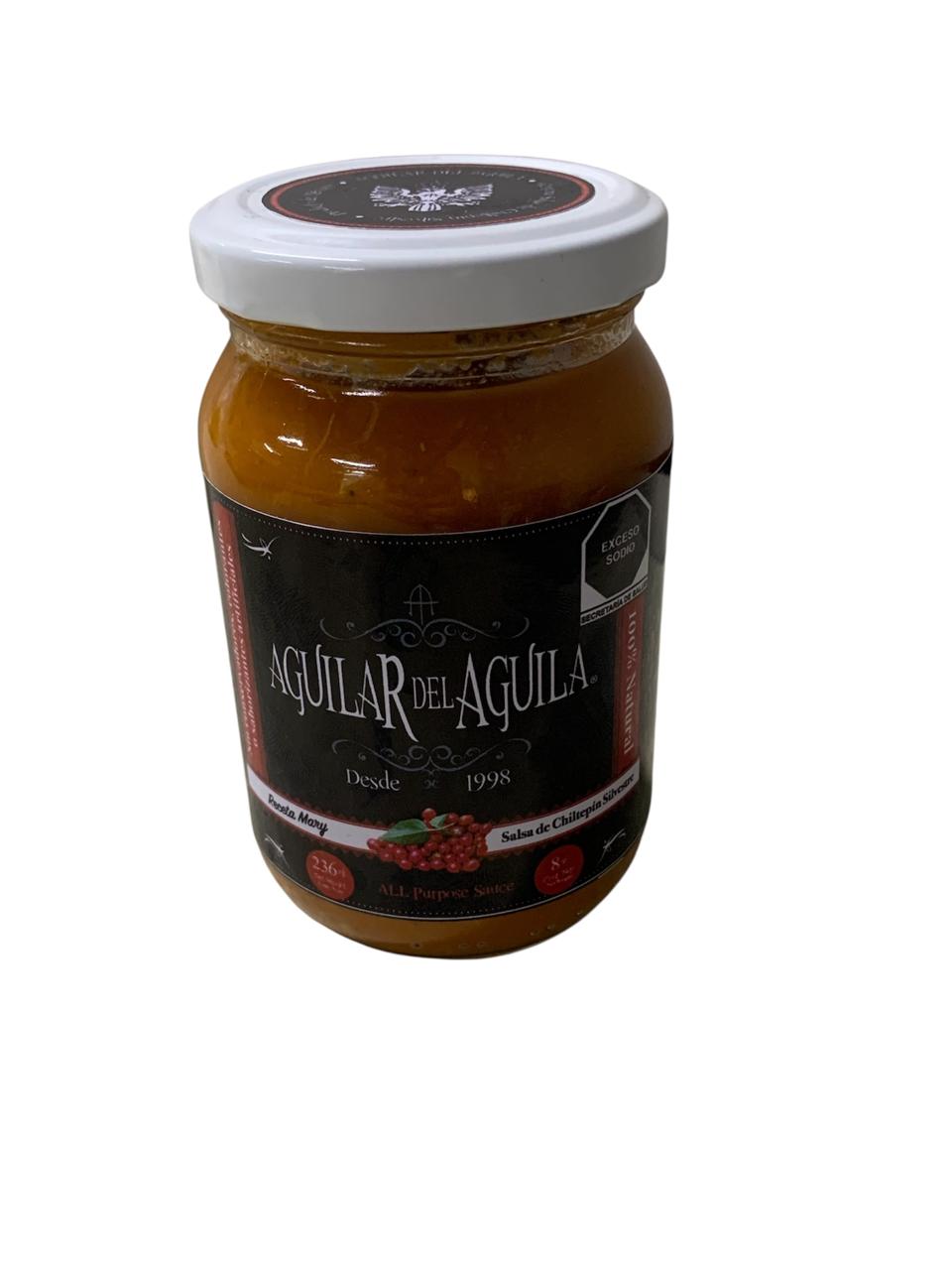 Salsa de Chiltepín Aguilar del Aguila 224 ml