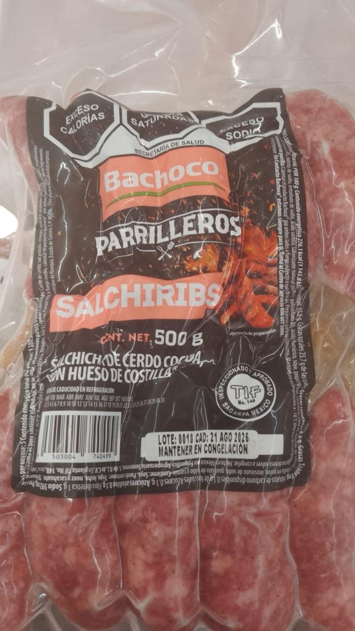 Salchi ribs norson 500 gr pza