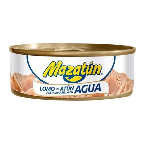 Atún en agua con aceite mazatún 130 gr