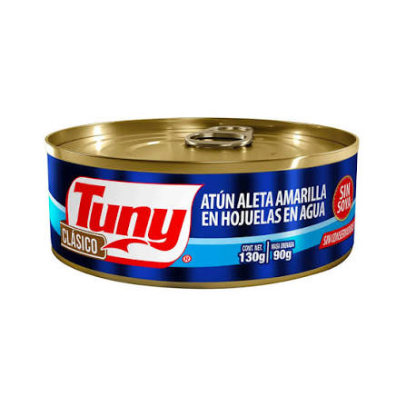Atún En Agua Tuny 130 Gr