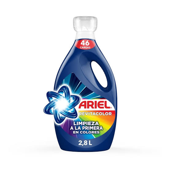 Detergente Ariel Liquido Revitacolor 2800 Ml
