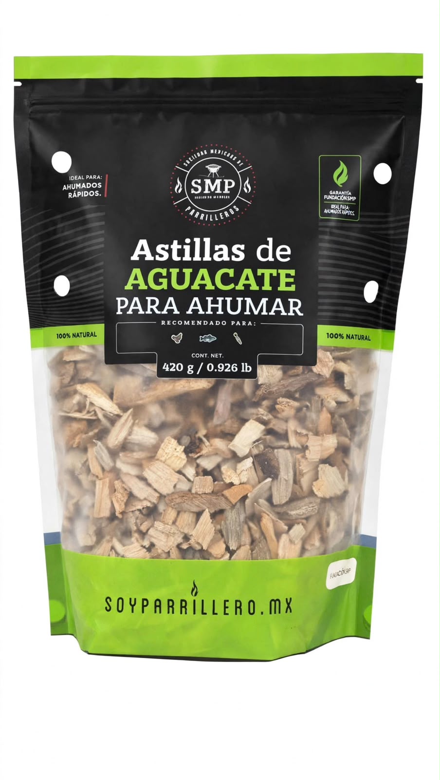 Astillas Ahumadoras De Aguacate SMP 520 Gr