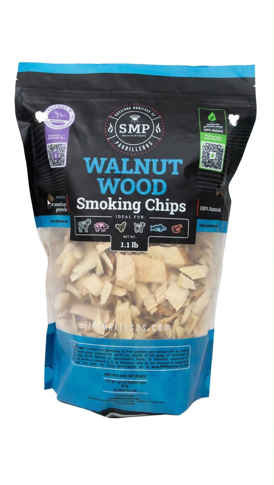 Astillas Ahumadoras De Nogal SMP 520 Gr