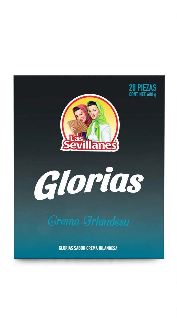 Glorias Crema Irlandesa Las Sevillanas 400 Gr / 20 Pz