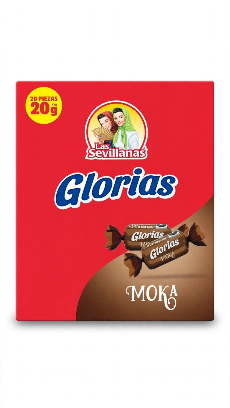 Glorias Sabor Moka Las Sevillanas 400 Gr / 20 Pz