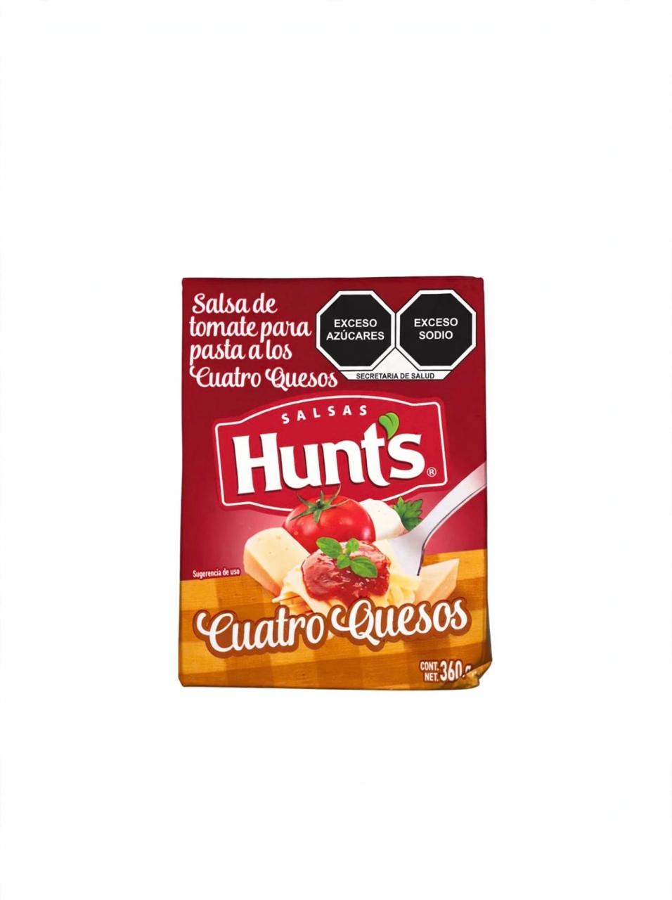 Salsa Cuatro Quesos Hunts 360 Gr