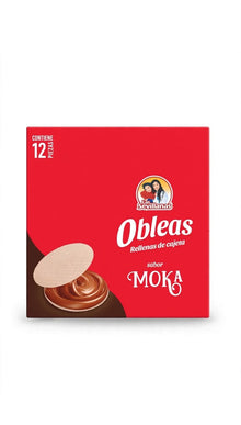 Obleas C/Cajeta Moka Las Sevillanas 300 Gr / 12 Pz
