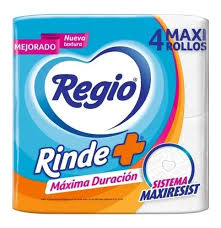 Papel Sanitario Regio Rinde + 300 C/4