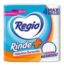 Papel Sanitario Regio Rinde + 300 C/4