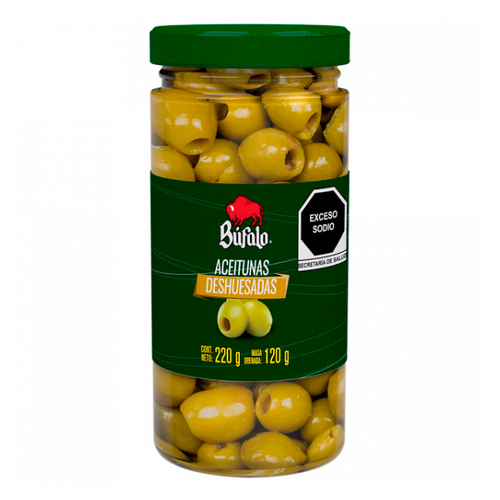 Aceituna s/hueso bufalo 220 gr