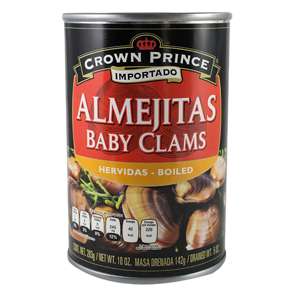 Almejitas hervidas Crown Price 283gr pza