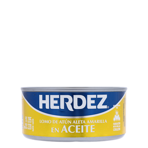 Atun aleta amarilla en aceite herdez 130gr