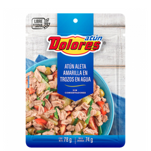 Atun en agua dolores pouch 78gr