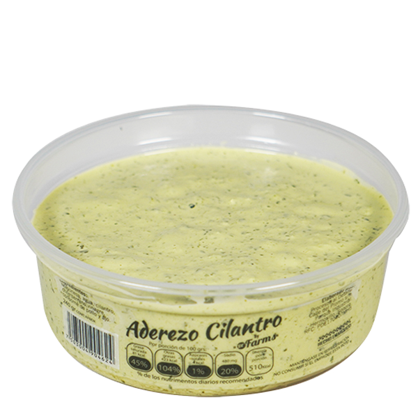 Aderezo de cilantro dr farms 240ml pza