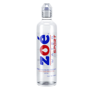 Agua alcalina sport zoé 500ml pza