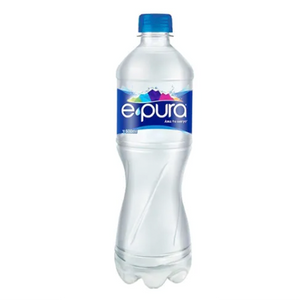 Agua purificada e pura 600ml pza