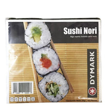 Alga para sushi dymark 10 piezas pza