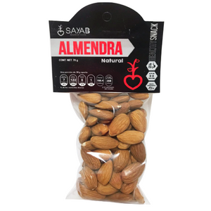 Almendra natural sayab 70gr pza