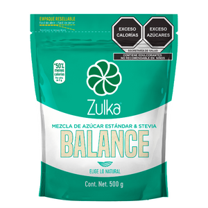Azúcar balance Zulka 900g pza