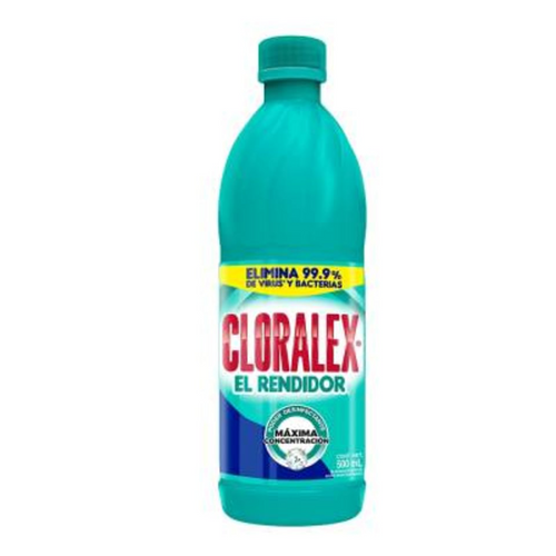 Blanqueador cloralex 500 ml