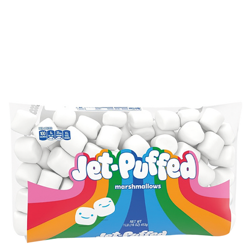 Bombon Blanco Kraft jet-puffed 454gr Pza