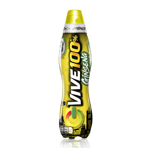 Bebida energética vive 500 verde 300ml pza