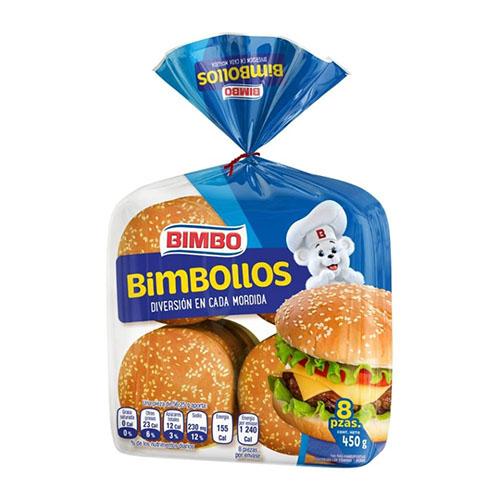 Bimbollos bimbo c/8 pza