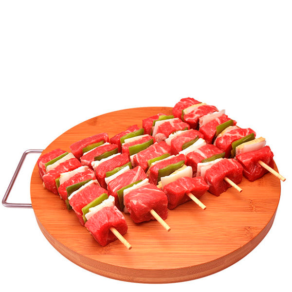 Brochetas de res kg