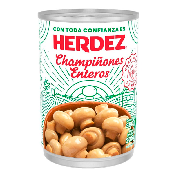 Champiñon entero herdez 186 gr