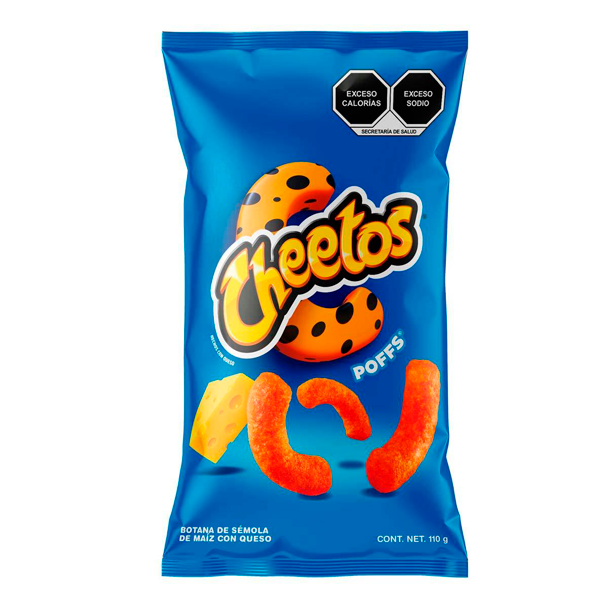 Cheetos poff sabritas 100 gr
