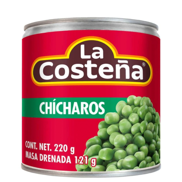 Chicharos la costeña 220 gr