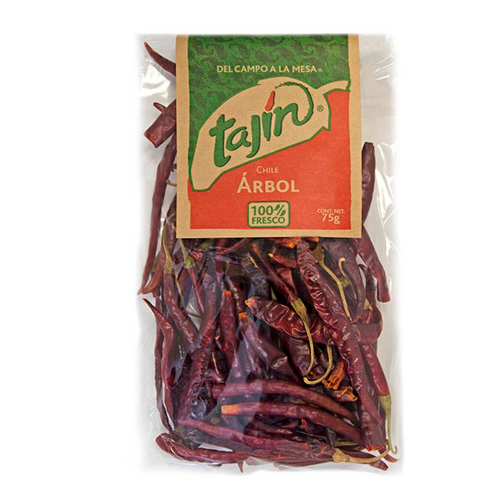 Chile de arbol tajin 75gr