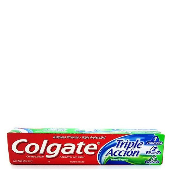 Crema dental colgate 3accion 50 ml