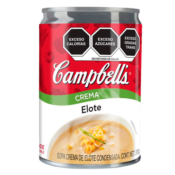 Crema de elote campbells 310 gr