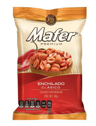 Cacahuate enchilado mafer 180gr pza