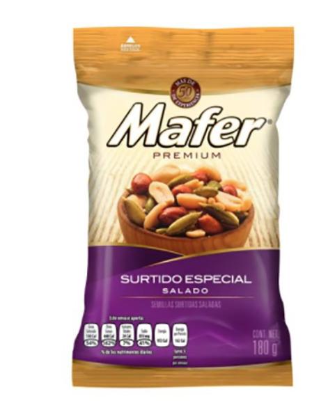 Cacahuate surtido especial mafer 180gr pza