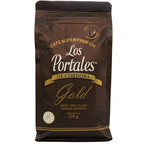 Café gold grano los portales 370gr pza