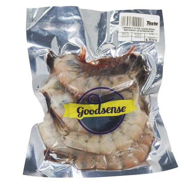 Camaron u/10 paq. 500gr aprox. pza