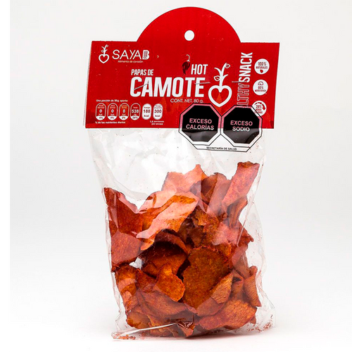 Camote con chile sayab 60gr pza