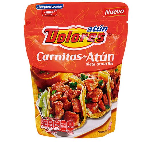 Carnitas de atún dolores 350 gr pza