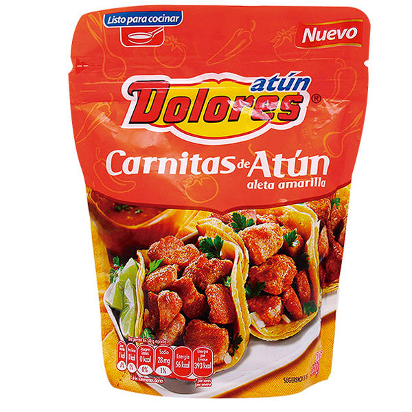 Carnitas de atún dolores 350 gr pza