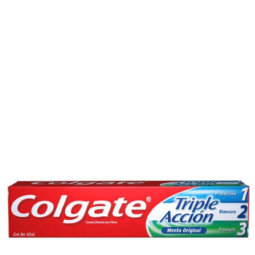 C.d. colgate triple accion 100 ml pza