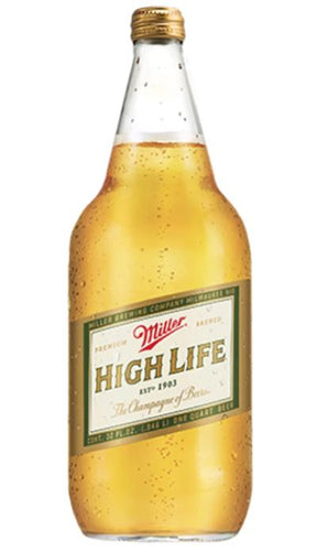 Cerveza high life miller botella 940 ml pza
