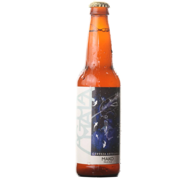 Cerveza agua mala mako pale ale botella 355ml pza