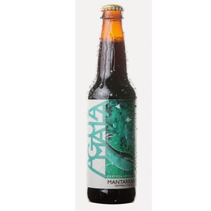 Cerveza agua mala mantarraya oatmeal stout botella 355ml pza