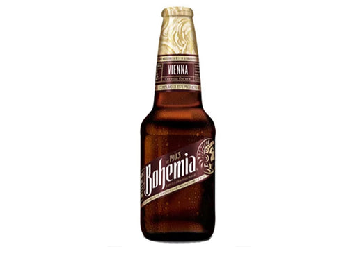 Cerveza bohemia obscura media 340 ml nr pza