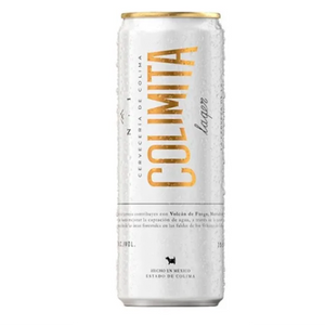 Cerveza colimita lager lata 355ml pza