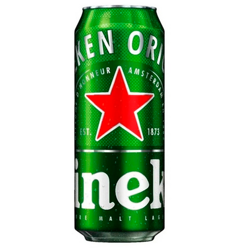 Cerveza heineken lata 473 ml pza